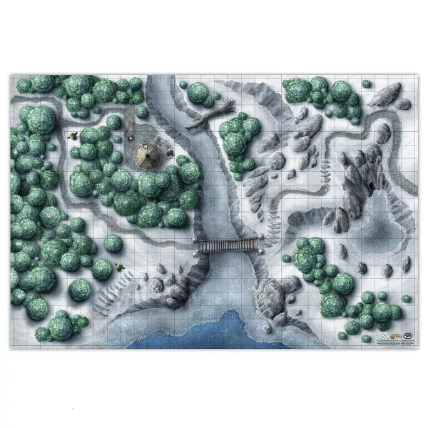 D&D: Icewind Dale Encounter Map Set - (2x 20'x30')