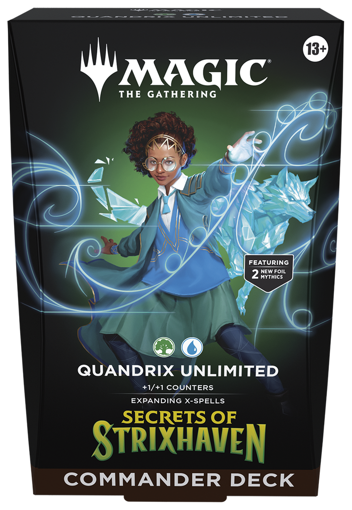 Magic: The Gathering - Secrets of Strixhaven Commander Deck - Quandrix Unlimited