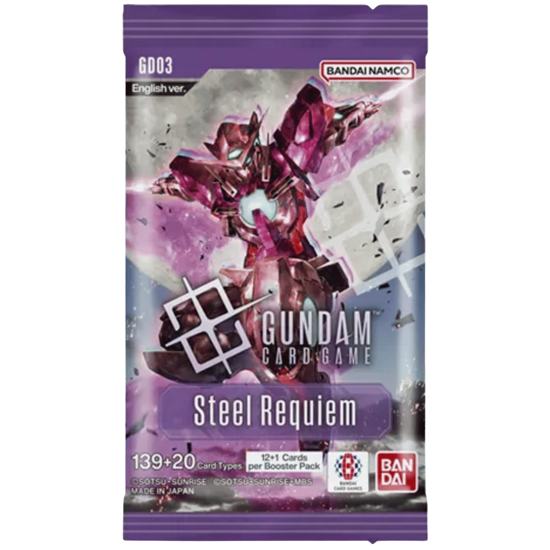 Gundam TCG: [GD03] Steel Requiem - Booster Pack