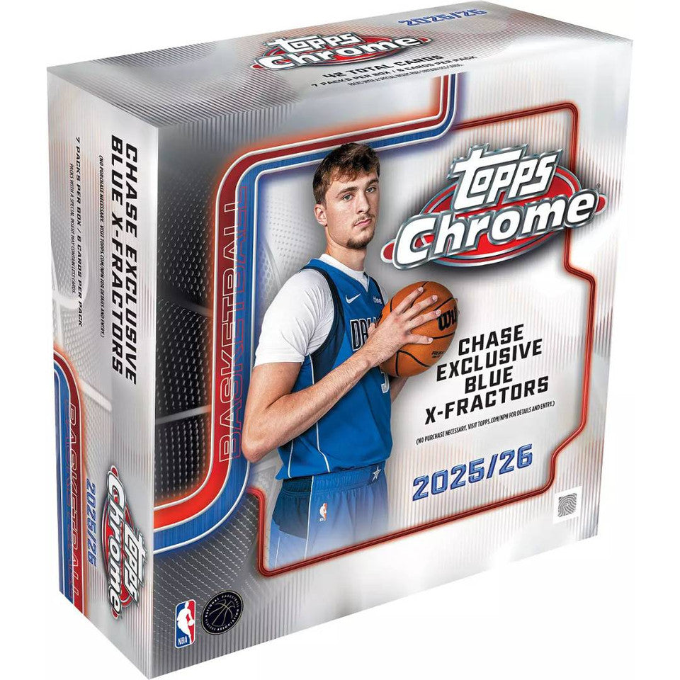 2025-26 Topps Chrome Basketball Mega Box