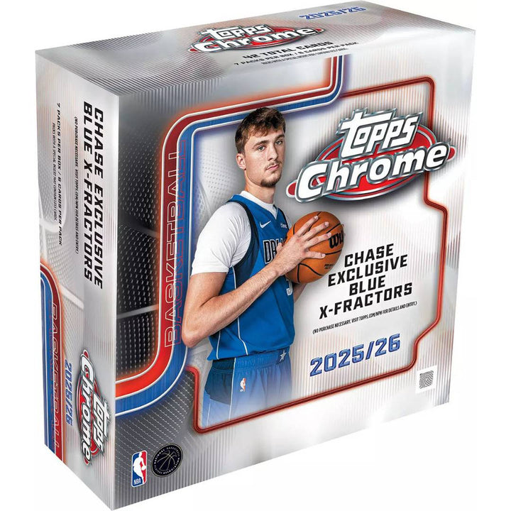 2025-26 Topps Chrome Basketball Mega Box