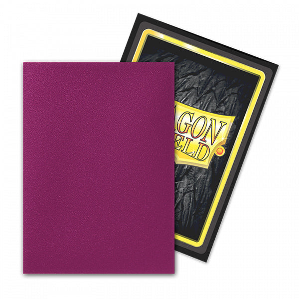 Dragon Shield Card Sleeves - Dual Matte: Wraith (Dark Magenta)