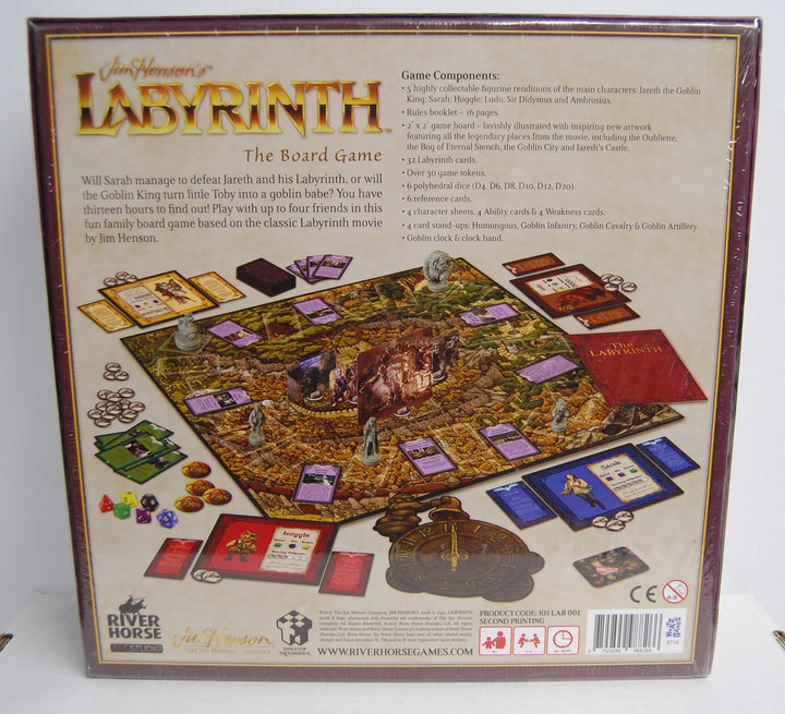 Jim Henson's Labyrinth - The Board Game 2017 River Horse