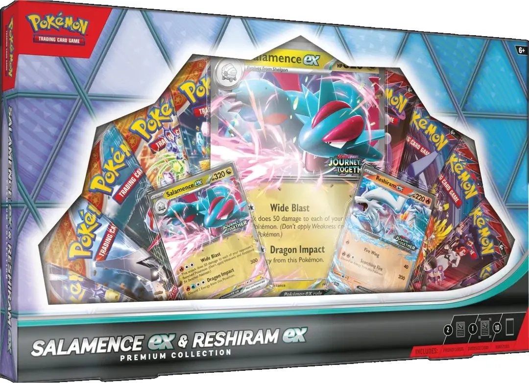 Pokémon TCG: Salamence ex & Reshiram ex Premium Collection