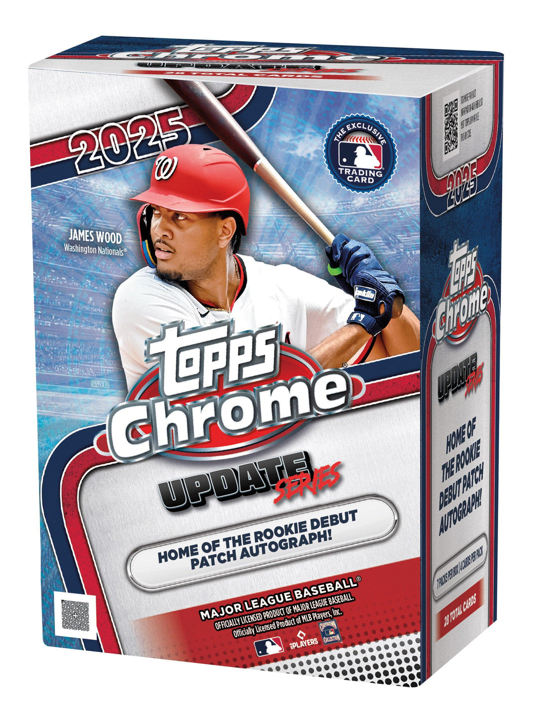 2025 Topps Chrome Baseball Update Series Value Blaster Box
