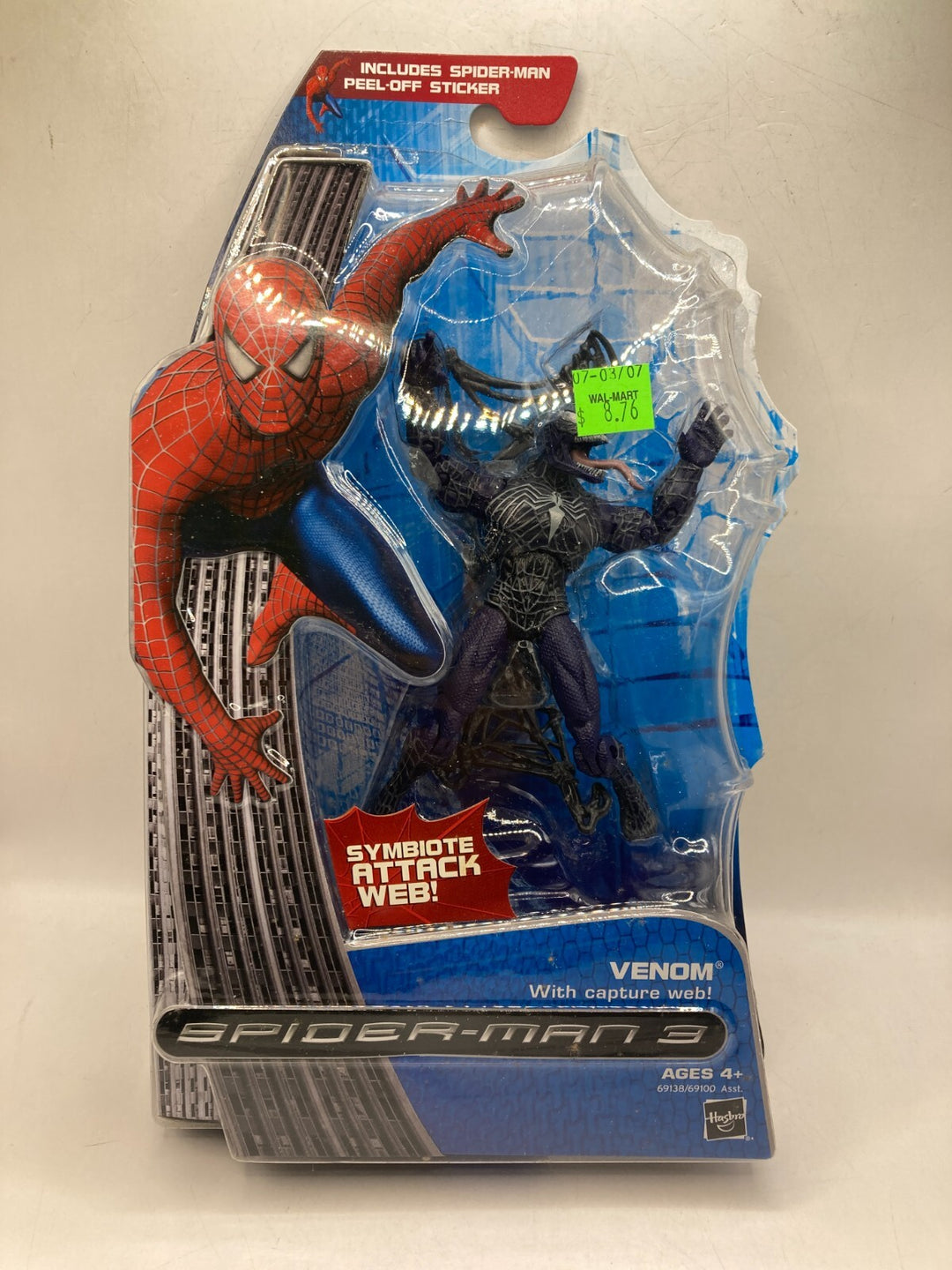 Lot of 6 - Sealed Spider-Man 3 Movie Figures - Venom, Sandman, New Goblin