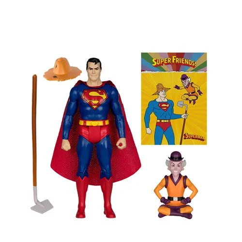 DC Retro Wave 16 Super Friends Superman and Mr. Mxyzptlk 6-Inch Scale Action Figure