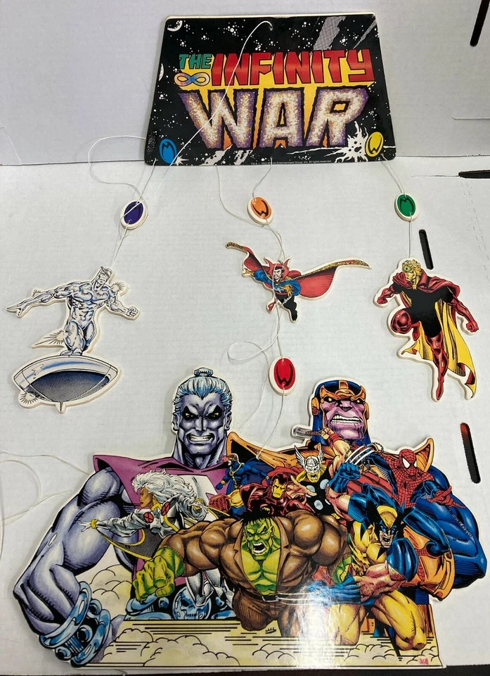 1992 Marvel INFINITY WAR Mobile - Vintage Promotional Piece