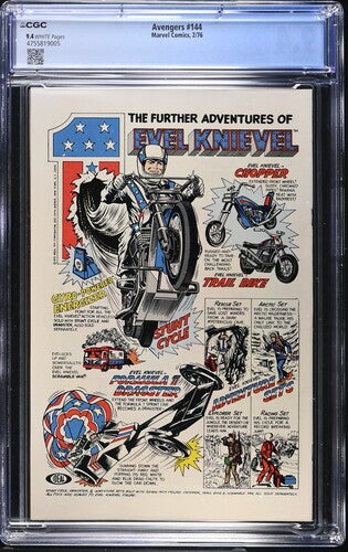 Avengers #144 CGC 9.4