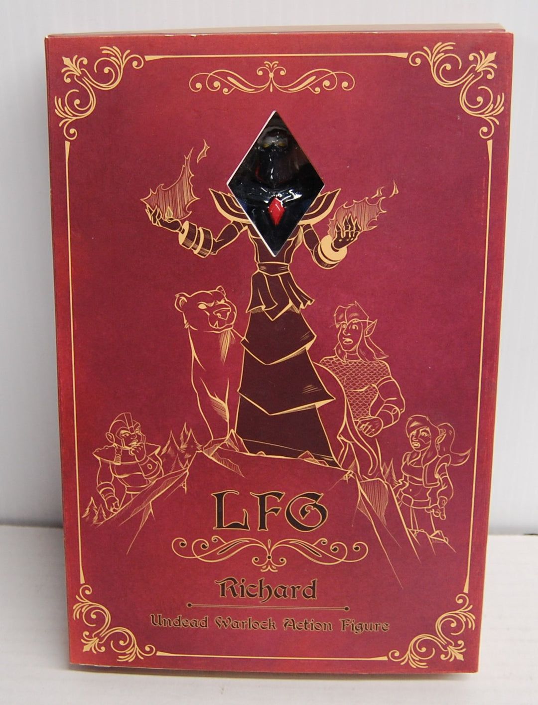 LFG - Richard Undead Warlock 4" Figure - Looking For Group Blind Ferret