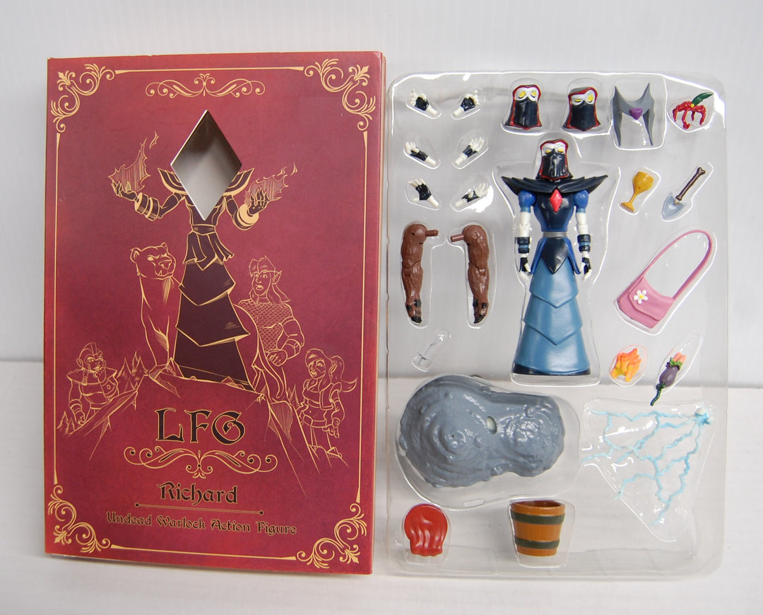 LFG - Richard Undead Warlock 4" Figure - Looking For Group Blind Ferret