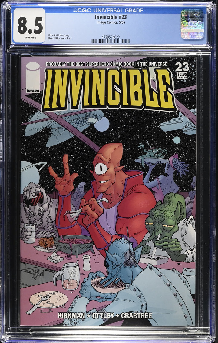 Invincible #23 CGC 8.5