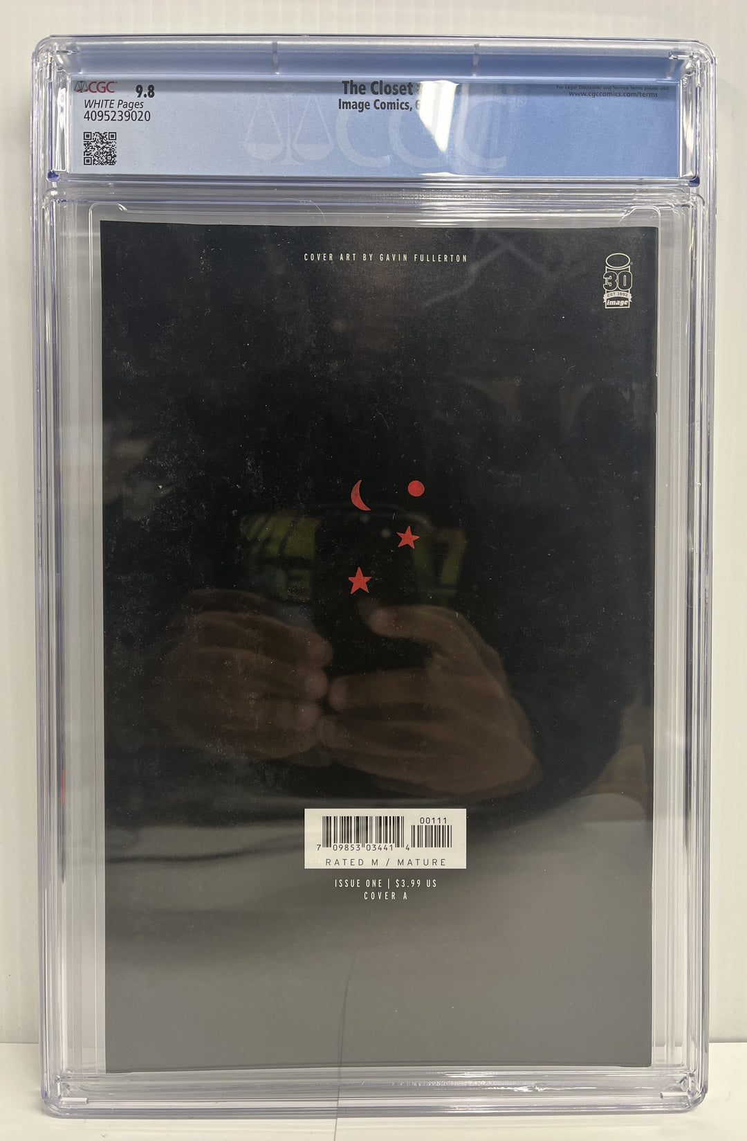 The Closet #1 CGC 9.8