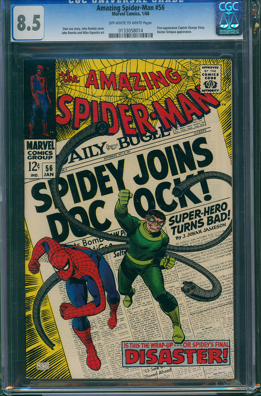 Amazing Spider-Man #56 CGC 8.5
