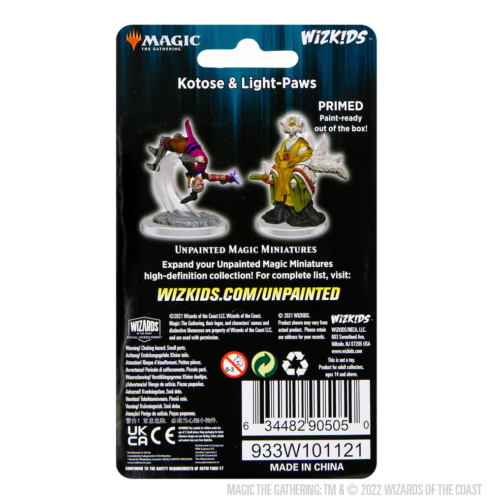 MTG Miniatures - Kotose & Light-Paws