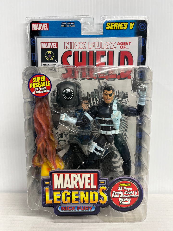 Marvel Legends Series V Classic Nick Fury Action Figure