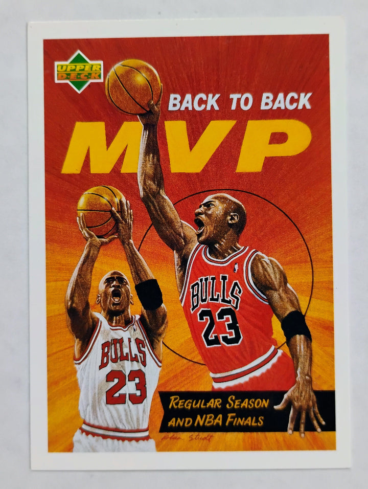 1992-93 Upper Deck Spanish Michael Jordan #107 Back To Back MVP