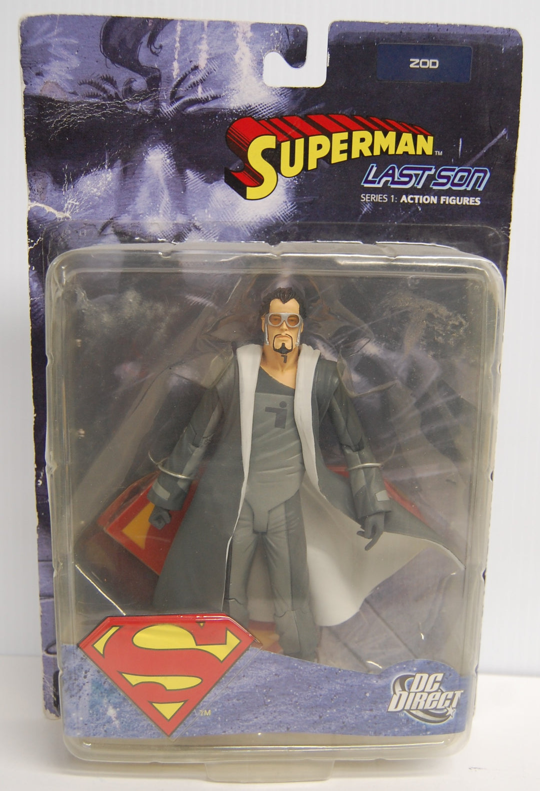 Superman Last Son Series 1 - Zod Action Figure 2007 (Package Damage)