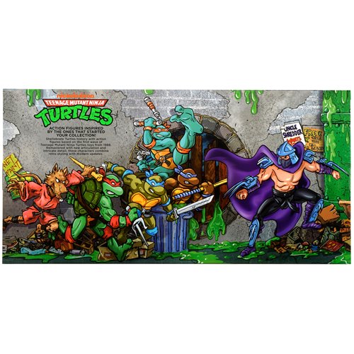 Teenage Mutant Ninja Turtles 1988 Remastered Action Figure 6-Pack