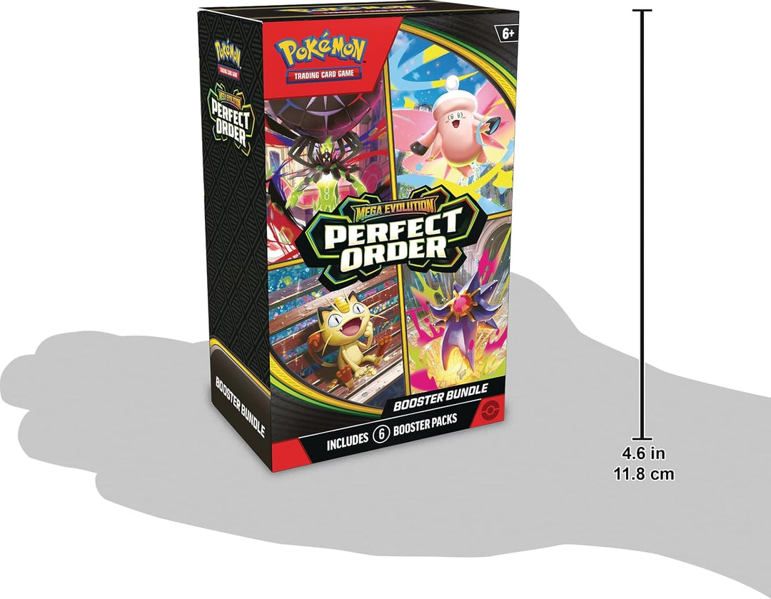 Pokémon TCG: Mega Evolution 03 - Perfect Order Booster Bundle (6 Ct)