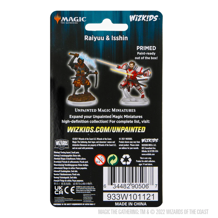 Wizkids MTG Miniatures - Raiyuu & Isshin