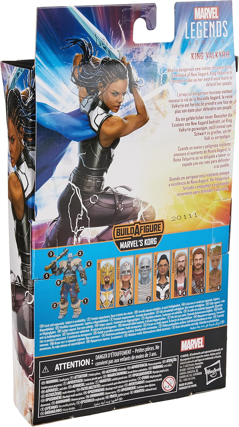 Marvel Legends Thor Love and Thunder Action Figures King Valkyrie