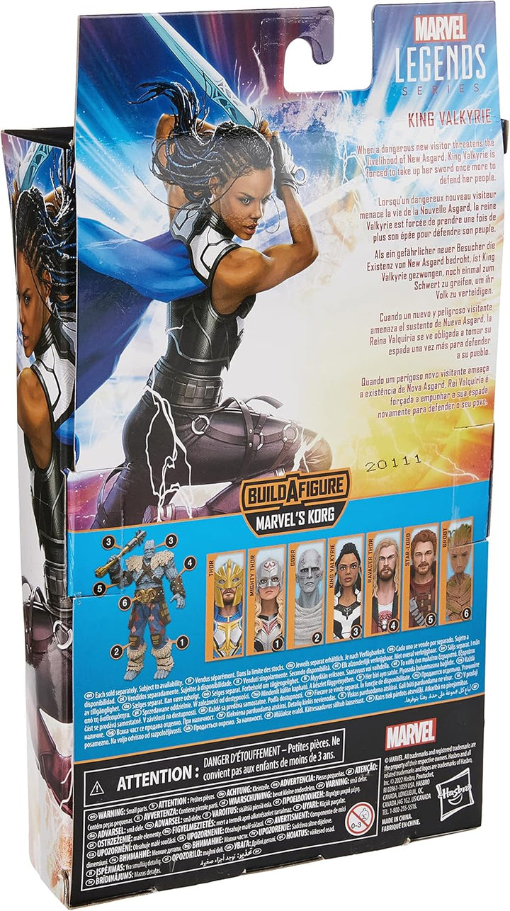 Marvel Legends Thor Love and Thunder Action Figures King Valkyrie