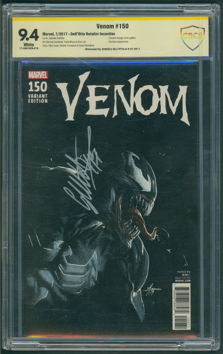 Venom #150 CBCS 9.4 - Signed by Gabrielle Dell'otto