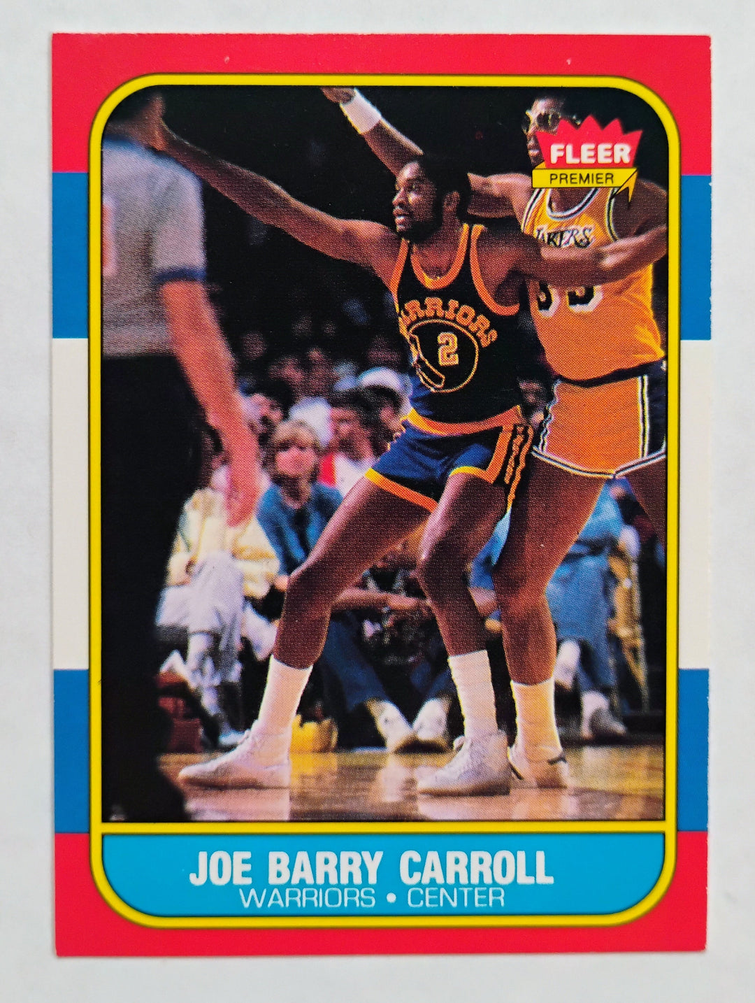 1986-87 Fleer Basketball Joe Barry Carroll #14