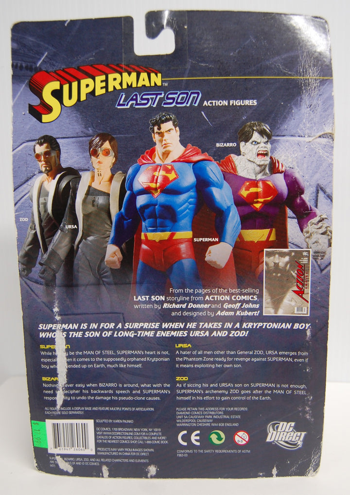 Superman Last Son Series 1 - Zod Action Figure 2007 (Package Damage)