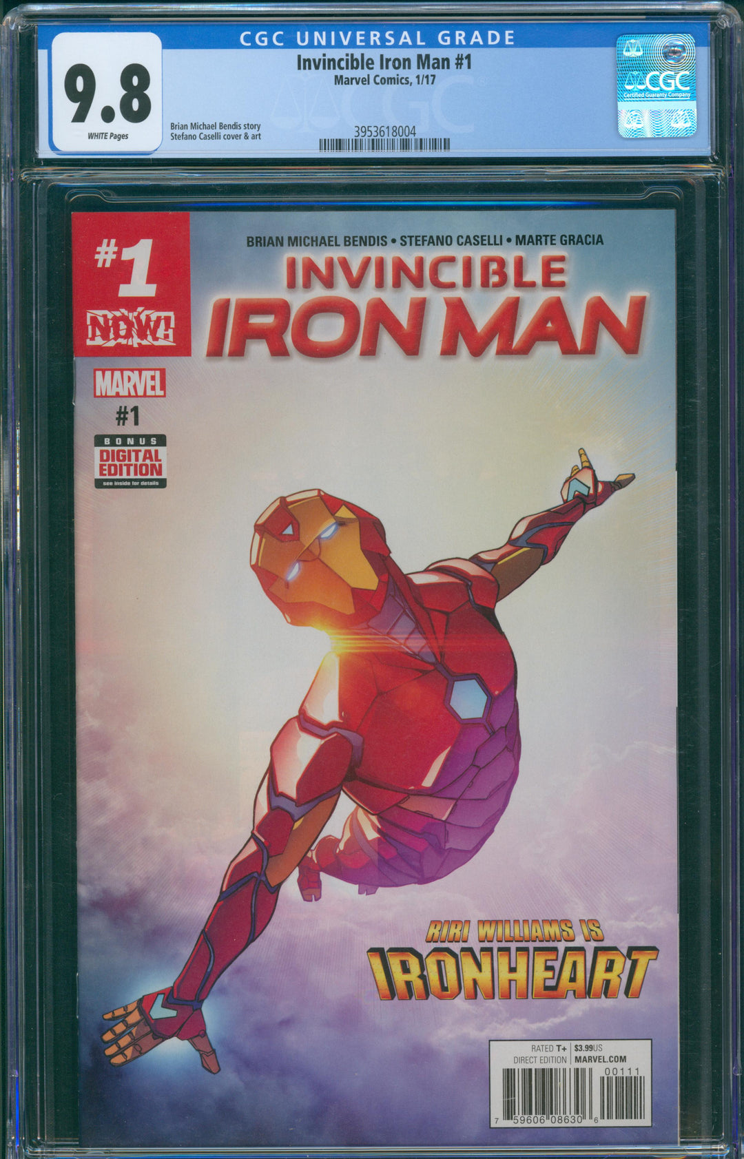 Invincible Iron Man #1 CGC 9.8