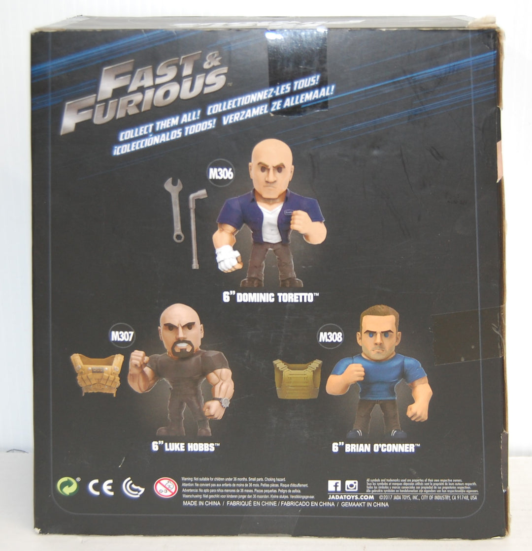 Fast & Furious Luke Hobbs 6" Metals Die Cast Figure M307 Jada Toys 2017