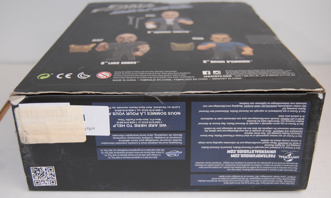 Fast & Furious Luke Hobbs 6" Metals Die Cast Figure M307 Jada Toys 2017