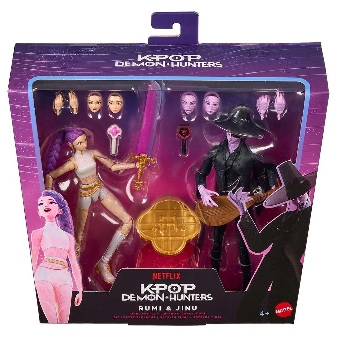KPop Demon Hunters Rumi and Jinu: Final Battle Action Figure 2-Pack