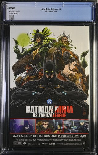 Absolute Batman #7  CGC 9.8