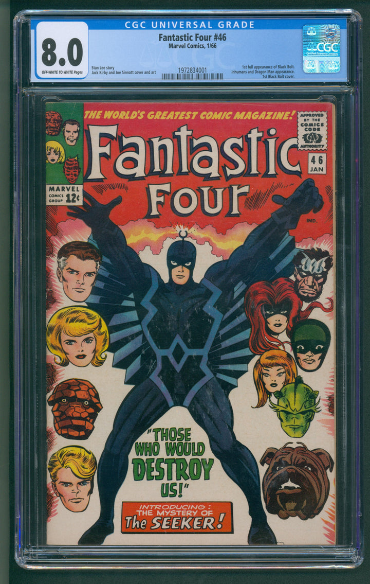 Fantastic Four #46 CGC 8.0