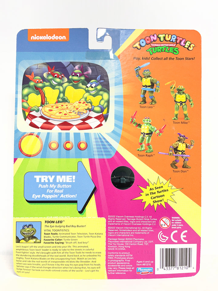 Teenage Mutant Ninja Turtles Toon Leo Action Figure