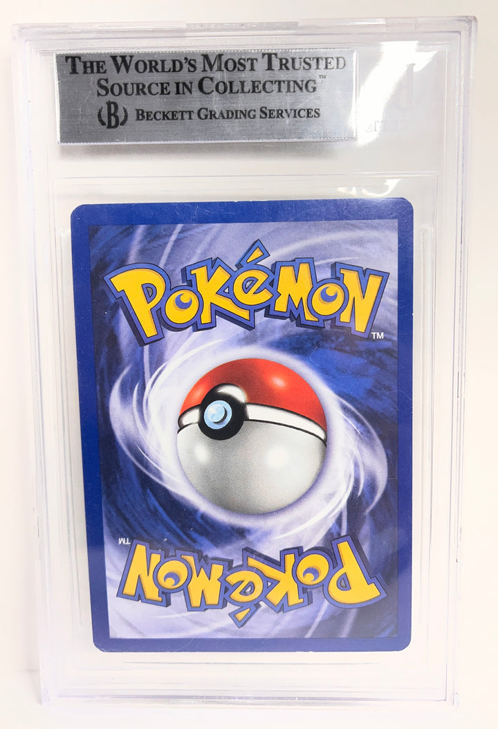 Pokemon 2000 Base 2 Unlimited #2 Blastoise Holo R Beckett 8.5 NM-MT