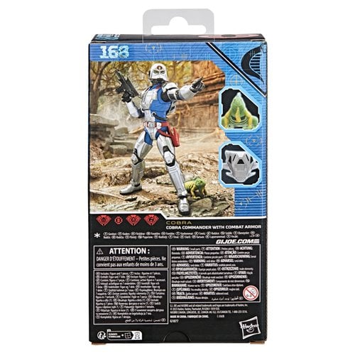 G.I. Joe Classified Series: Cobra Commander With Combat Armor - 6 inch Action FIgure