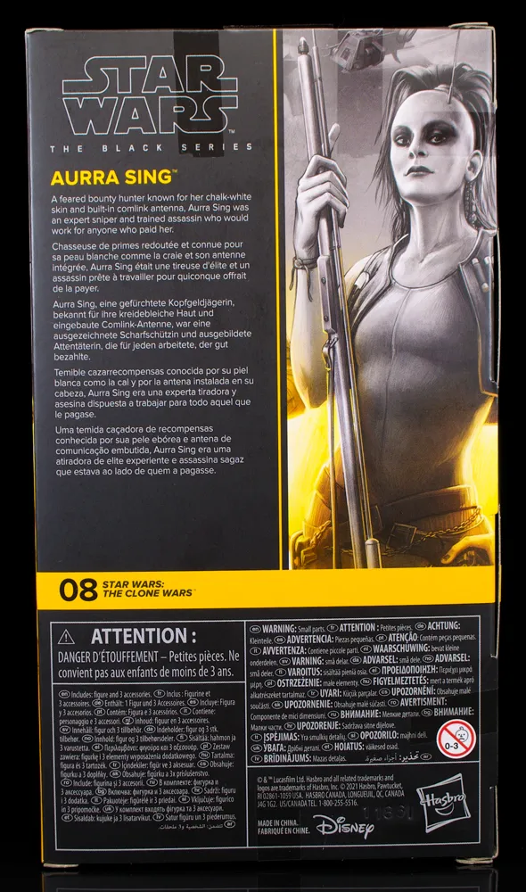 Star Wars: The Black Series - Aurra Sing (the Clone Wars) 6-Inch Action Figure