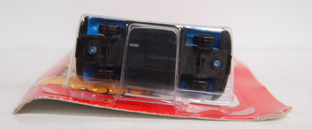 Ertl 1990 Garfield in Blue Convertible "I'll Drive" Die-Cast (Card Wear)