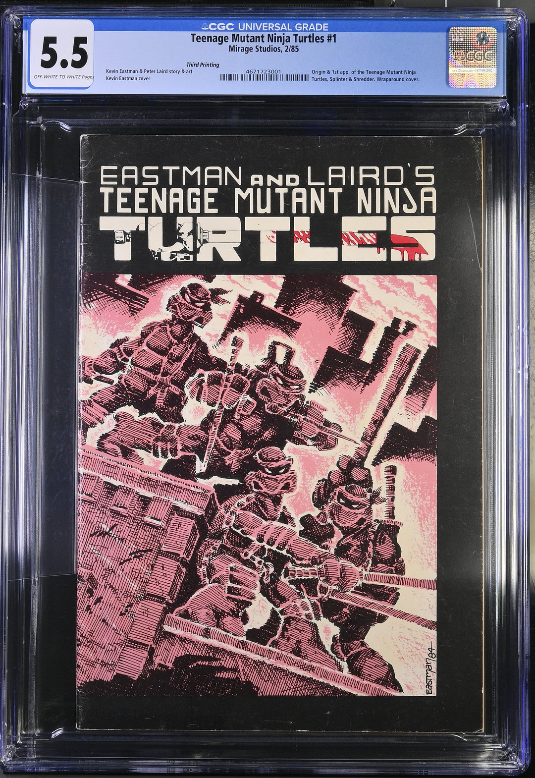 Teenage Mutant Ninja Turtles #1 CGC 5.5