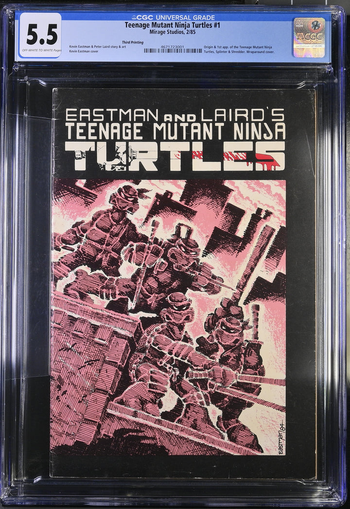 Teenage Mutant Ninja Turtles #1 CGC 5.5