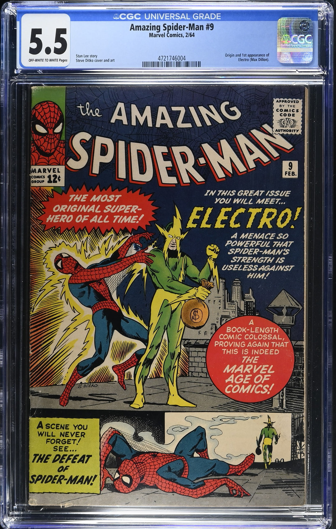 Amazing Spider-Man #9 CGC 5.5