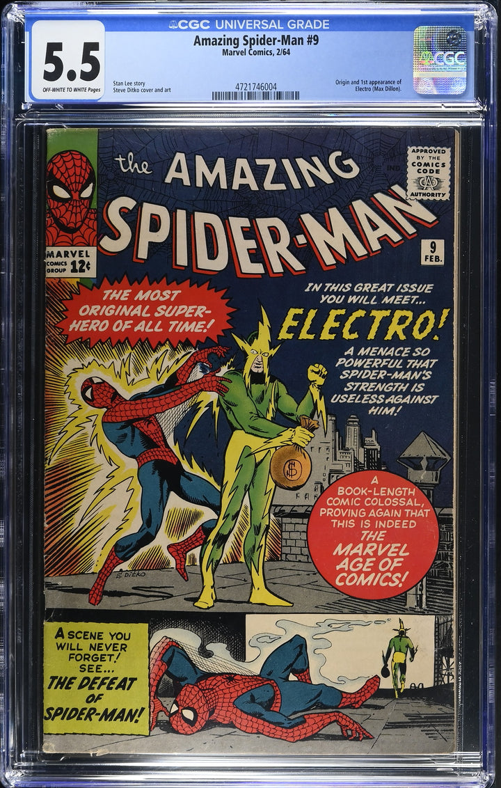 Amazing Spider-Man #9 CGC 5.5