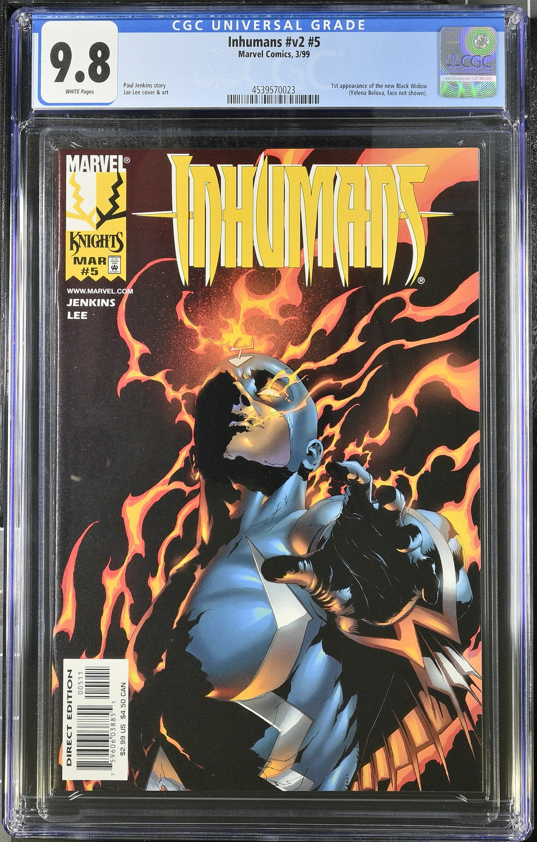Inhumans #v2 #5 CGC 9.8