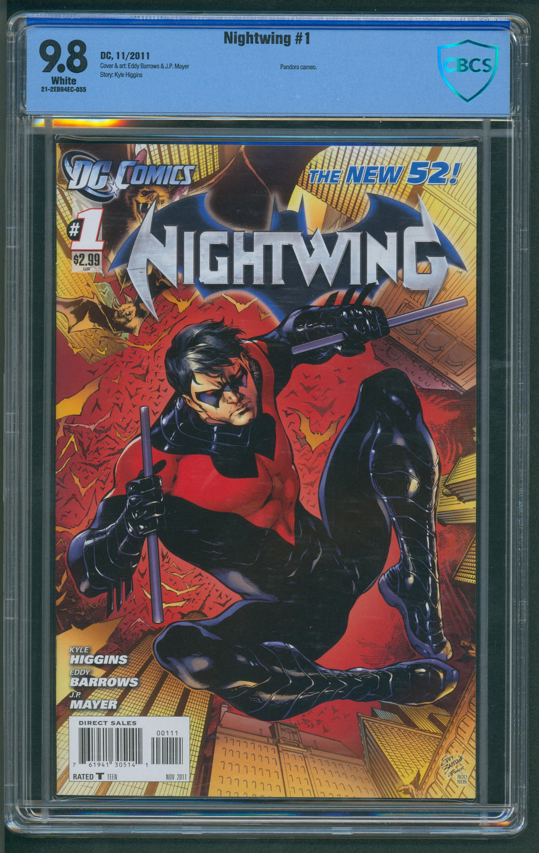 Nightwing #1 CBCS 9.8