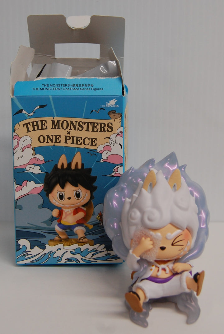 The Monsters X One Piece Gear 5 Luffy Secret Chase Figure Only (Opened) No Card