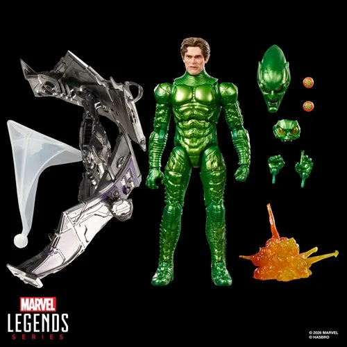 Spider-Man: No Way Home Marvel Legends Series Green Goblin Deluxe 6-Inch Action Figure