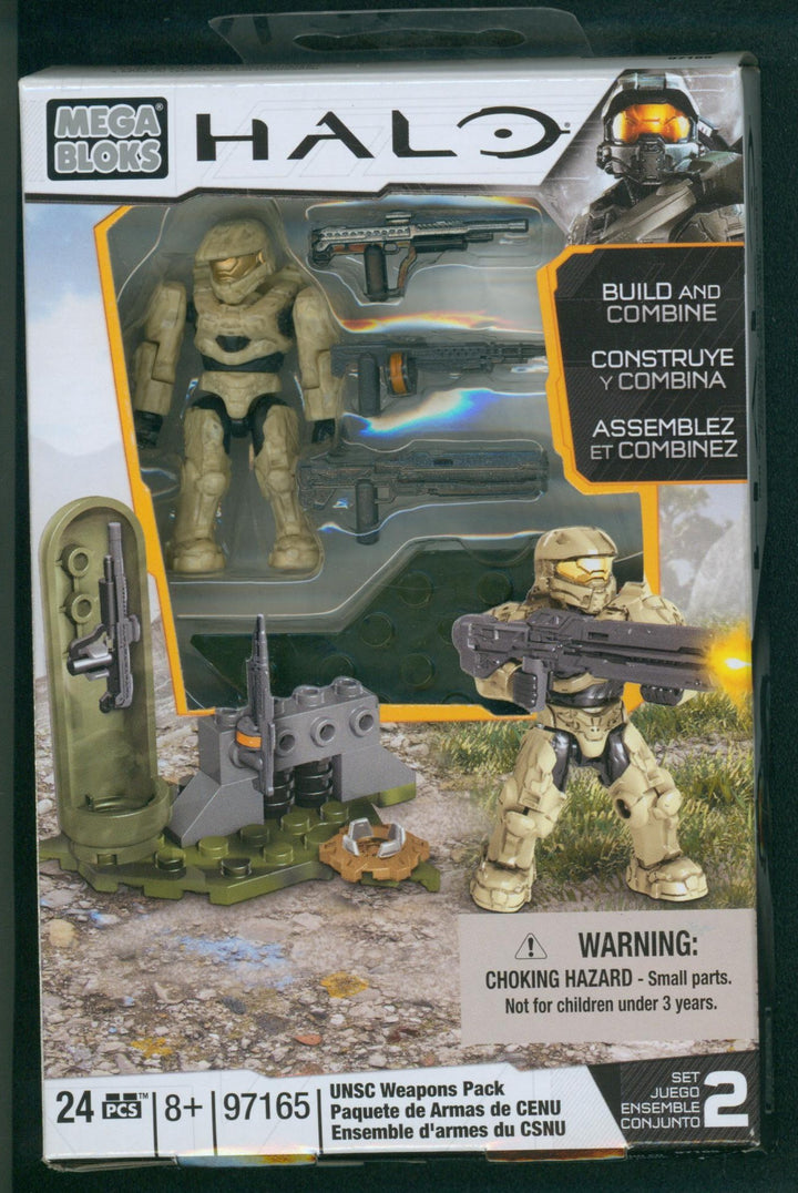 Halo UNSC Spartan Mark VI Action Figure & Weapons Pack
